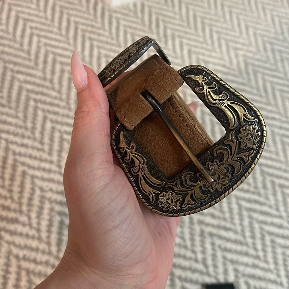 Free people suede belt